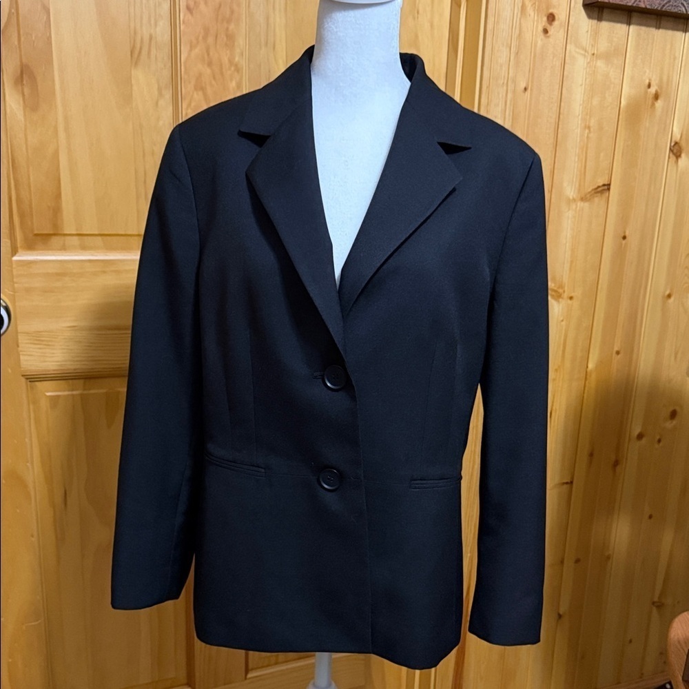 Kasper Women's Black Blazer, Size 12.